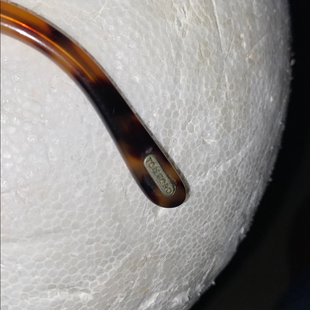 TOM FORD TORTOISE FRAMES EYEGLASSES WITH CASE - image 4